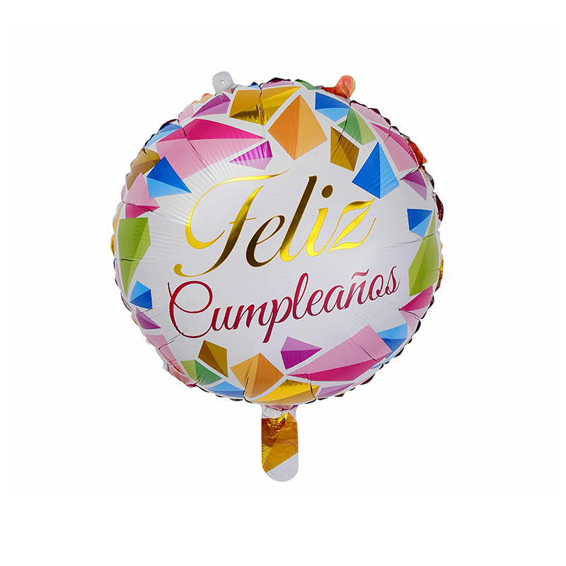 Discount Price Confirmation Decorations - 18″ Round Shape Feliz Cumpleaños With Diamond Foil Balloon –  Lvyuan