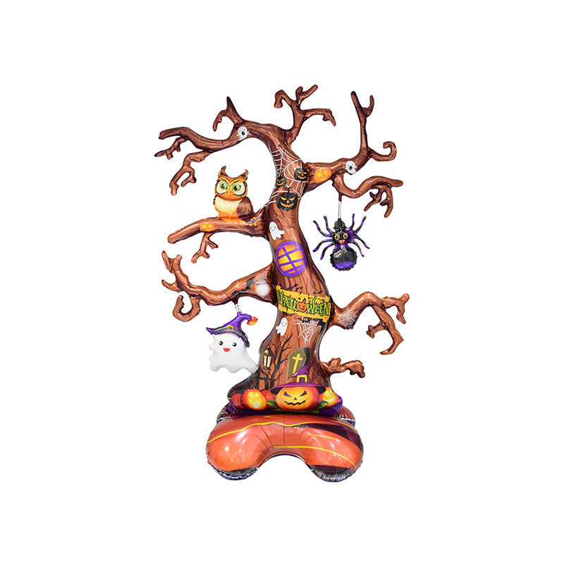 Rapid Delivery for Disco Ball Balloon - Halloween Ghost Dead Tree standing airlooz foil balloon –  Lvyuan