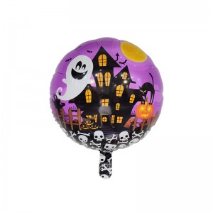 New Delivery for Small Helium Canister - 18″ Round Halloween Ghost House Decoration foil balloon –  Lvyuan