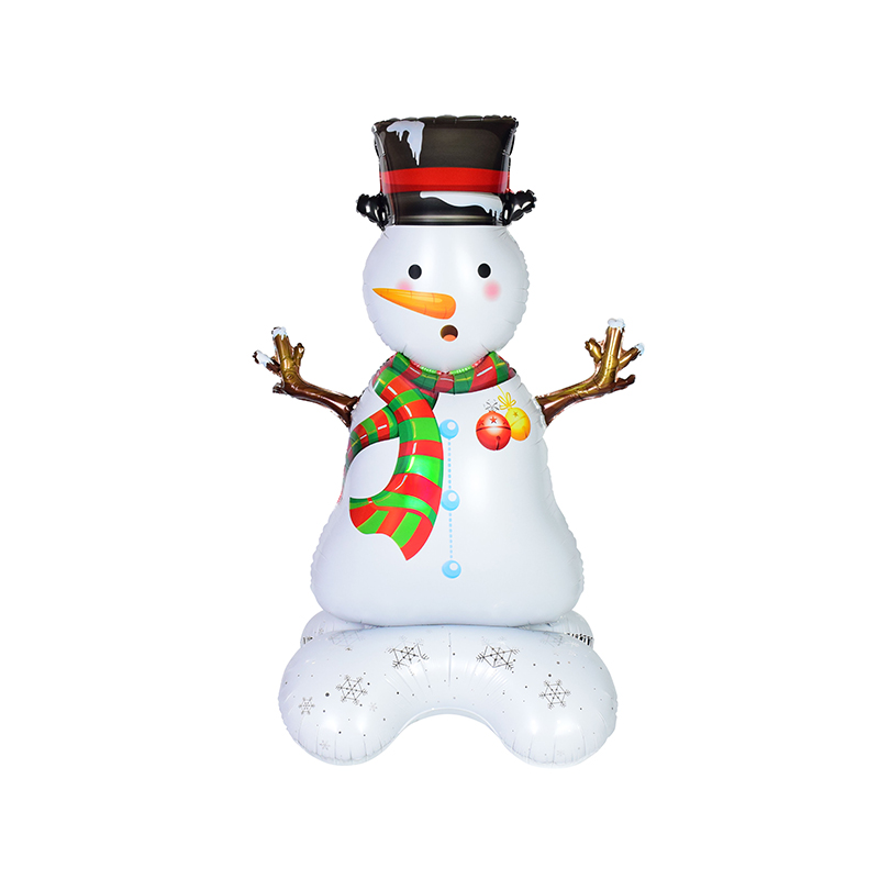 Good Quality Eid Mubarak Balloons - Party Decoration Christmas Snowman standing airlooz foil balloon –  Lvyuan