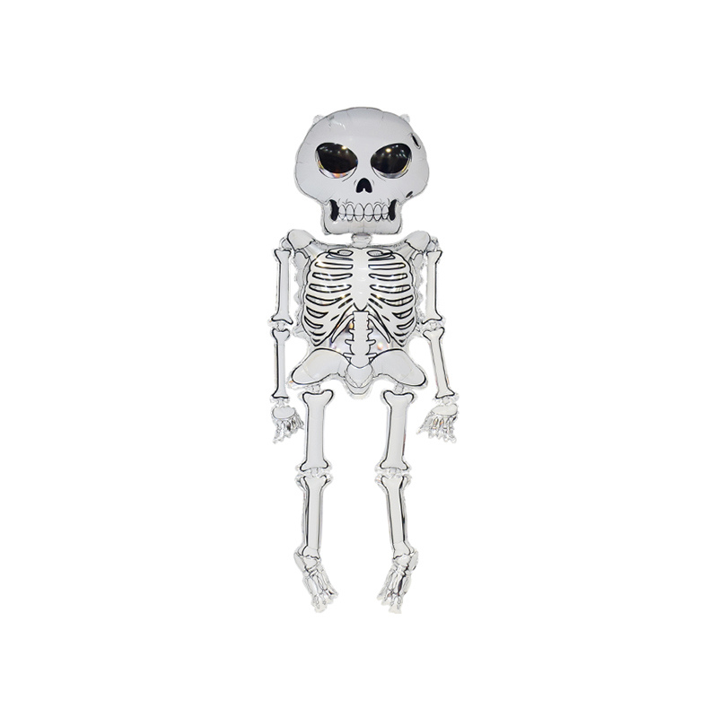 Special Price for Oktoberfest Decorations - Popular Halloween Terrible Skeleton Man Flying foil balloon –  Lvyuan