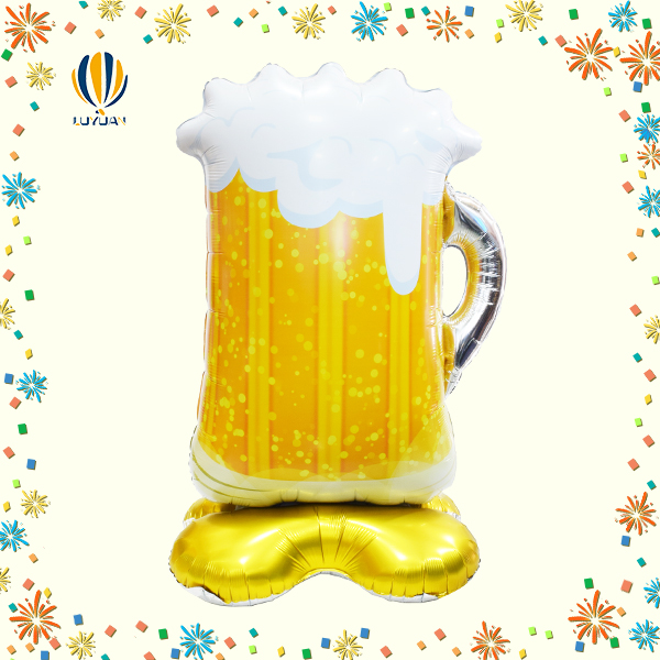 F1118 Standup Balloons Beer Decoration