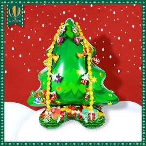 Factory directly supply Air Balloon – Party Decoration Christmas Tree standing airlooz foil balloon –  Lvyuan