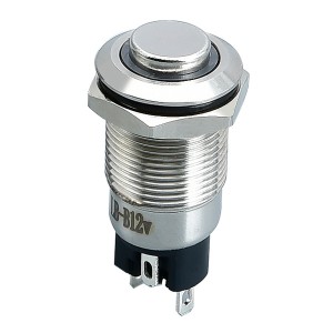 12MM on off LED metal switches led push button switch High head