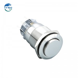 22 mm LED-lichtknopschakelaar Aan Uit Paneelgemonteerde verlichte schakelaar