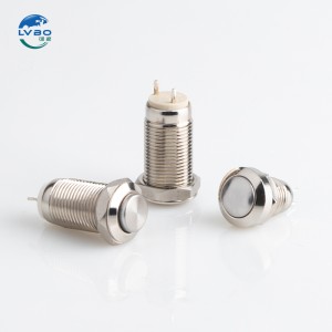 push button metal switch waterproof LED ON-OFF switch