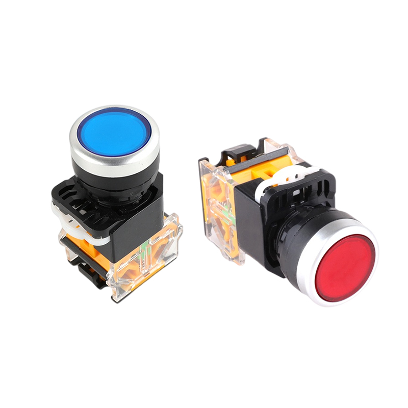 LVBO 25A High Current Power Supply Power With Lamp Metal Button Switch XB2 LAY37 LA38 Red green LED Featured Image