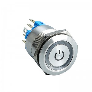 New 1NO1NC Button Switch Has A Hole of 22mm