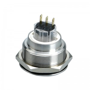 30mm 3/5 Pin Stainless steel waterproof push button switch
