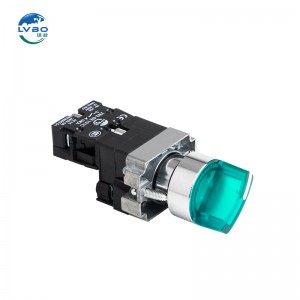 22mm Maintained Laching Rotary Selector Switch 600V 10A