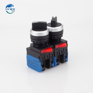 Elector dis button switch 10A 22mm opus gyratorium switch sui reditus