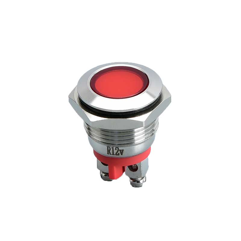 China wholesale Custom Push Button Factories –  16mm Pilot Lamp Signal LED Indicator Lights with Screw Terminal – LVBO