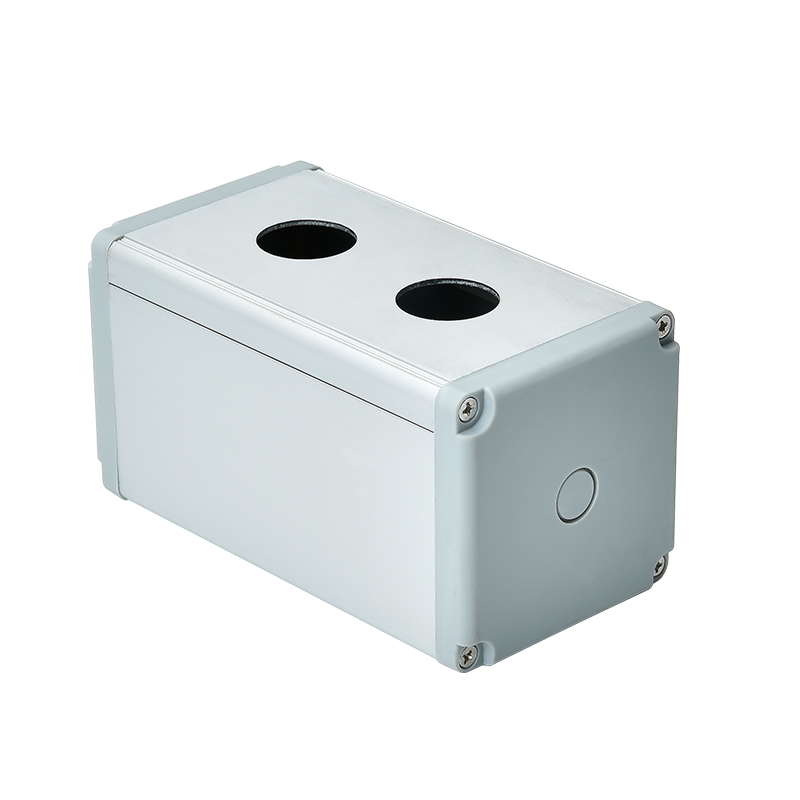 Two Hole No Ear 65*65 waterproof Aluminium Alloy Metal Push Button Switch box Featured Image