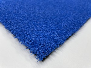 CE certificated Blue Artificial Turf Grass for Paddle Court Padel Tennis Court, PTB-001