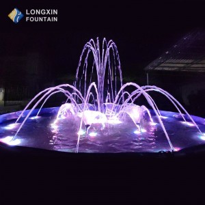 Puteran Kembang Fountain Popular Outdoor Plaza Park Round Fountains Cilik 304 Stainless steel Fountain