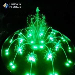 Punawai Windmill Water Outdoor Decorative Small Led Indoor Small Garden Pond Floating Water Fountain Me SS304 Water Pump