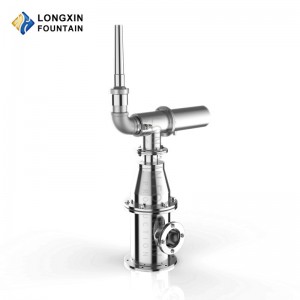 2D CNC fountain nozzle