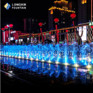 Square-music-dance-fountain, Outdoor Water Fountain Manufacturers, Musical Fountain Manufacturer
