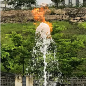 brann-fontene, brann-flamme-jet, fontene-selskap