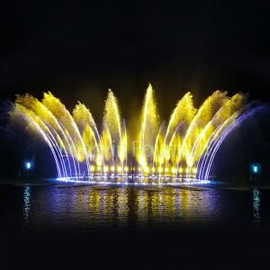 Professional China Colorful LED Light Laser Show Music Dance Water Fountain Project Outdoor Lake Fountain