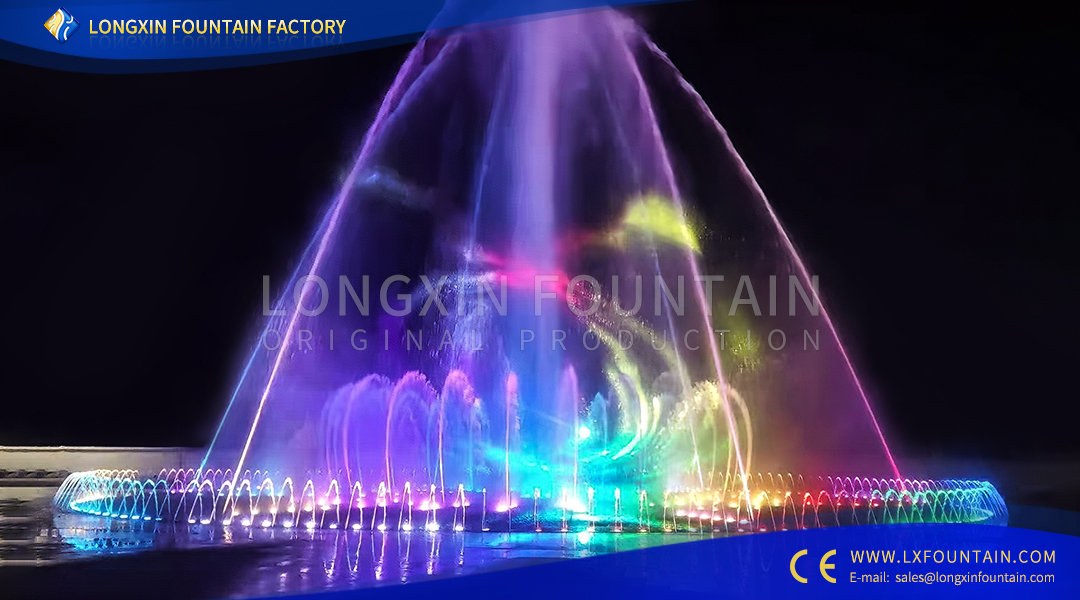 Projekto de seka fontano en Happy Lahu Town, Junano