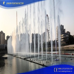 Aukštos kokybės fontano priedai sukuria ramią atmosferą ir sukuria komercinę aikštę