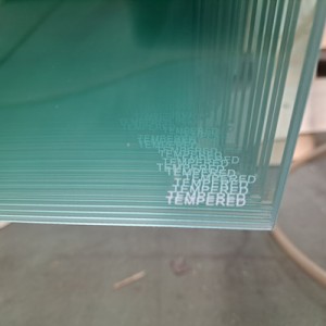 5mm clear tempered glass for Aluminum patio cover and awning