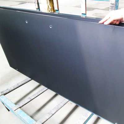 Factory wholesale Low Iron Matt Tempered Glass -  Acid etched grey glass sauna door – LianYiDing