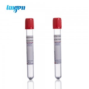 No-Additive Blood Collection Red Tube