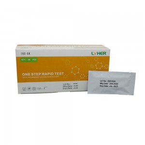 Eenstap-fentanieltoetskasset (urine)