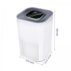 Tabletop square Air Purifiers with Wifi