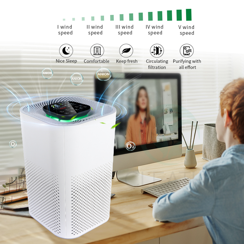 Best Air Purifier Newest Portable Mini Negative Ion Air Cleaner Featured Image