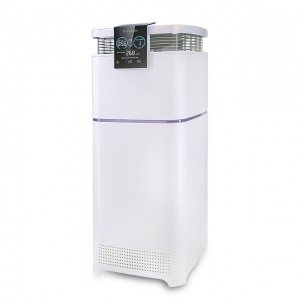 China factory hapa smart air purifier with ionizer to remove formaldehyde benzene odor