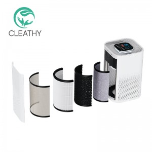 Disinfect Air Filter With uv Light ionizer Air Purifier Sterilizer Office Household Factory Hepa Air Purifier Portable