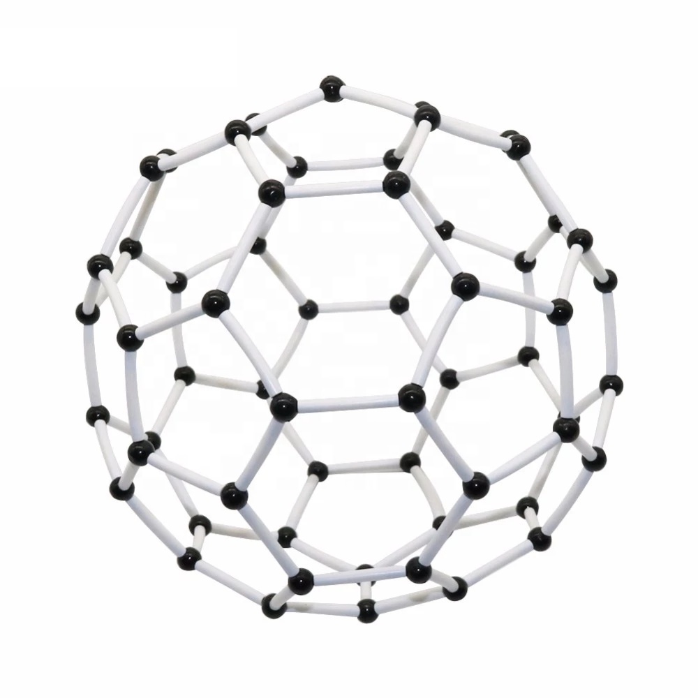 1 Set Carbon 60 Framework Organic Chemistry Molecular Model