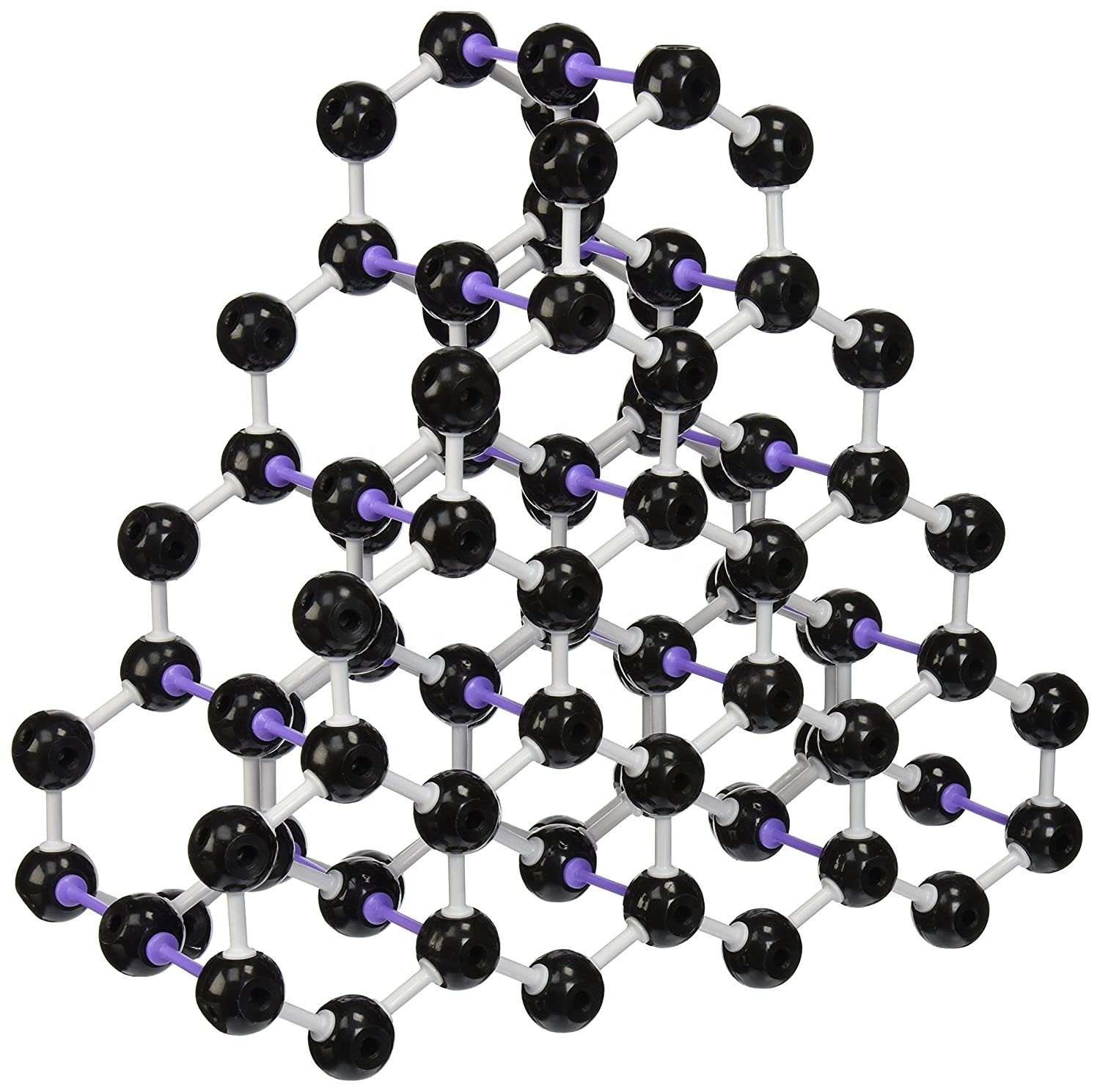 Chemical Graphite Crystal Structure Molecular Models