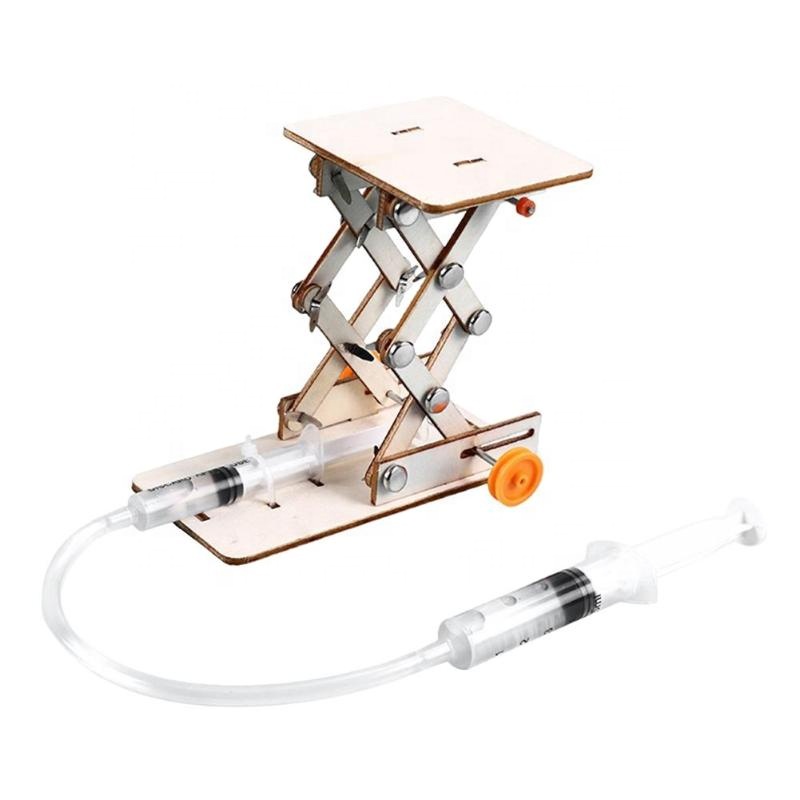 DIY Toys Scientific Kit Hydraulic Lift Table Model