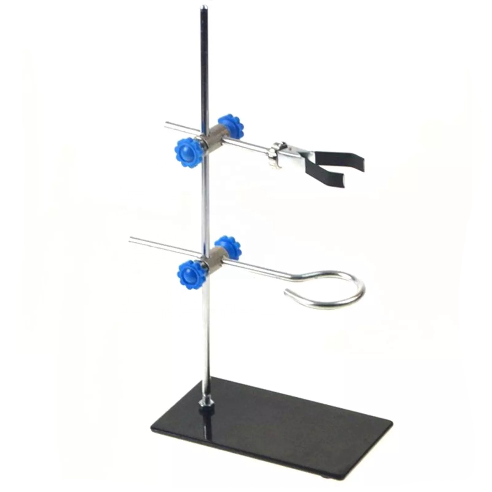 Lab Support Iron Ring Retort Stand with clamp clip