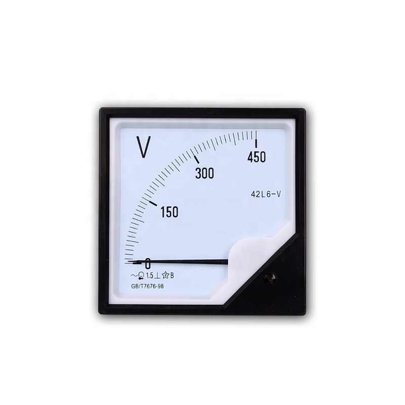 Chinese Professional 2a Analog Ammeter - Panel Volt Meters Analog AC Voltmeter 120*120 0-450V – Lianying