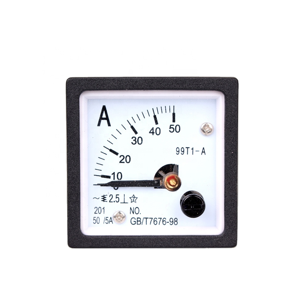China Analog 48*48mm AC Ammeter Analog Panel Meter