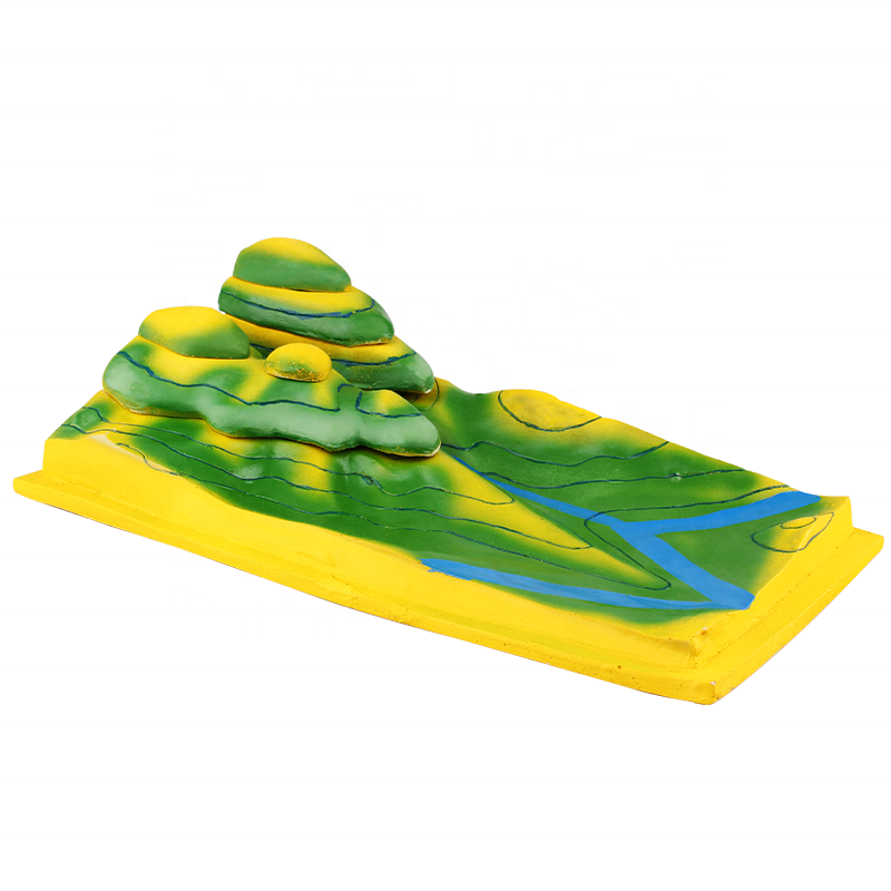 frp resin contour line model for geography learning
