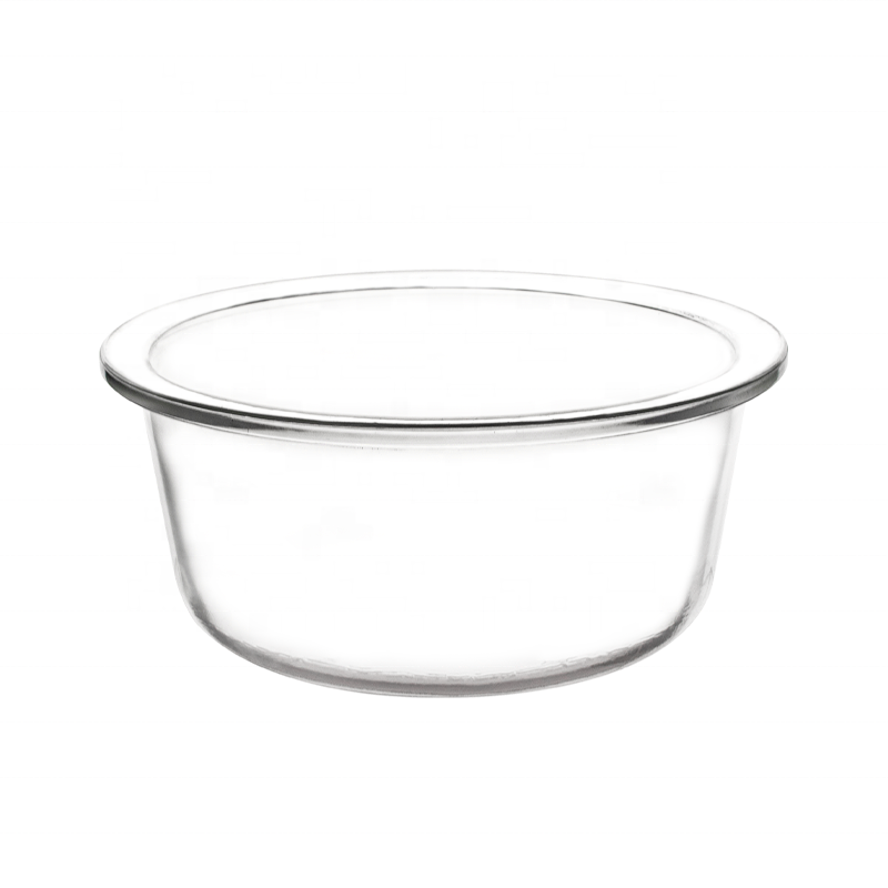 270x140mm round transparent glass basin for lab