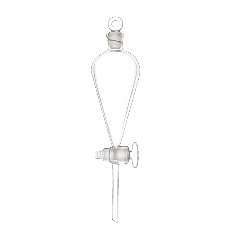 100ml lab glasswares conical separatory funnel