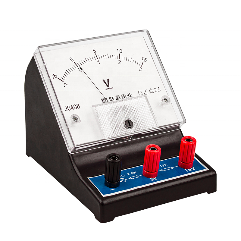 surface dc panel dual range voltmeter with display