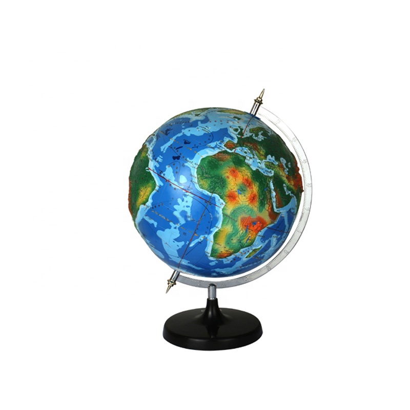 Professional China Globe With Light - plane district globe/plane terrain terrestrial globe/Earth Globe 30cm – Lianying