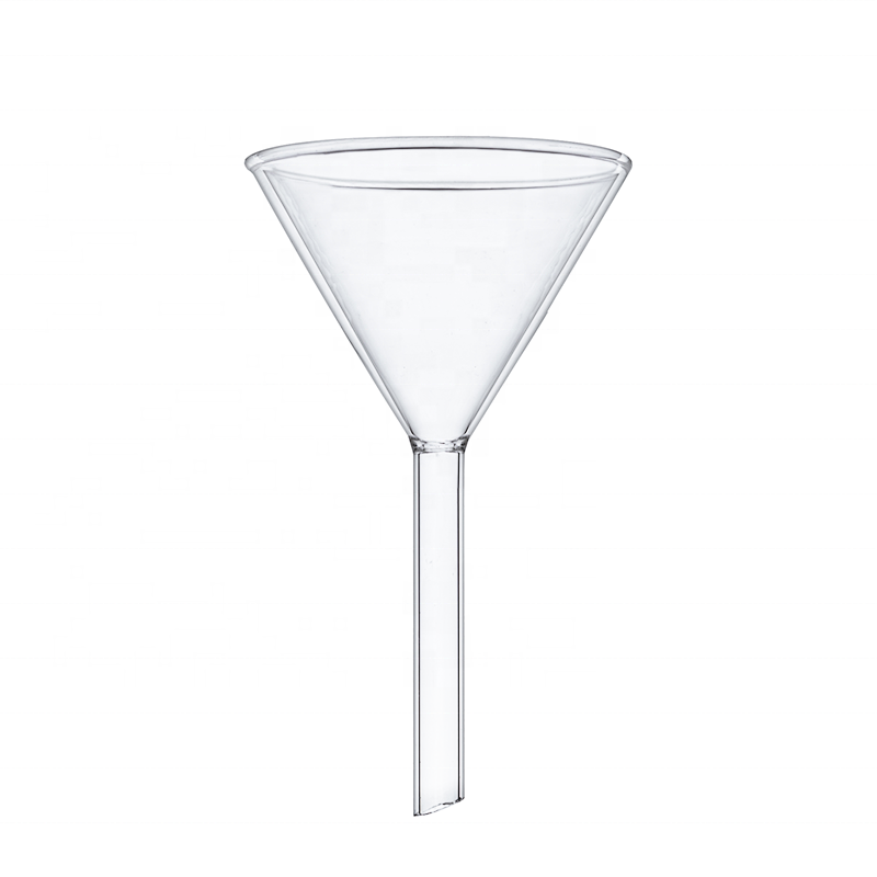 60mm small glass water flask dropping funnel for lab