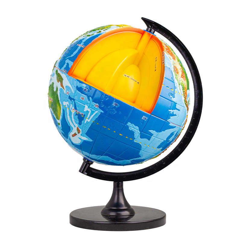 earth plate tectonic model globe for geography