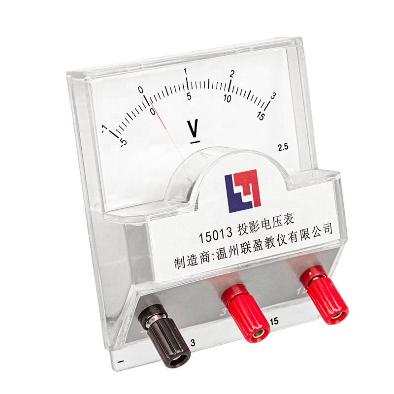 3v 15v dc current meter electric projection voltmeter
