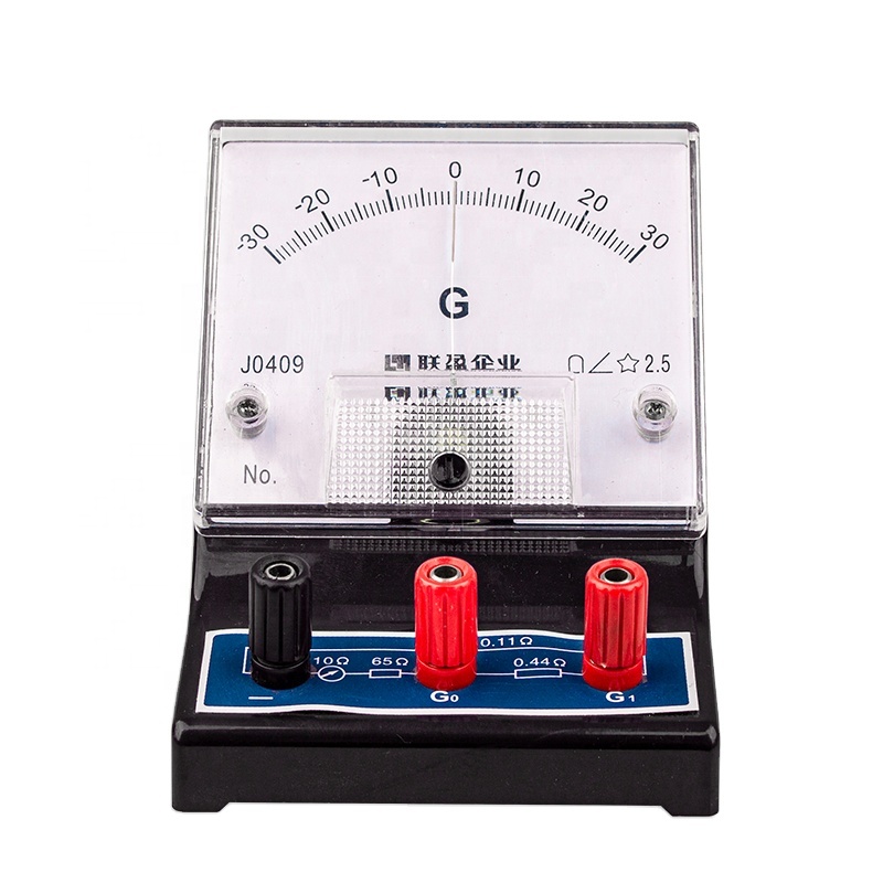 300ua dc sensitive analog galvanometer for physics