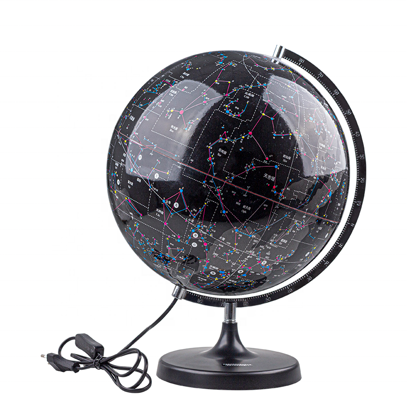 Manufacturer for Molecular Model - illuminated black star celestial globe with led light – Lianying